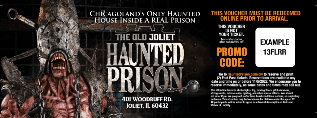 Redeem The Old Joliet Haunted Prison